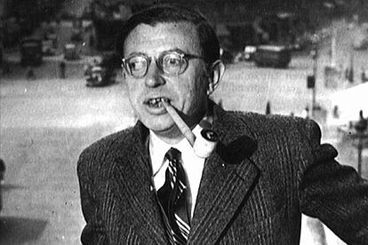 Jean-Paul Sartre te cuidaba la ropa en la playa mientras tomaba apuntes